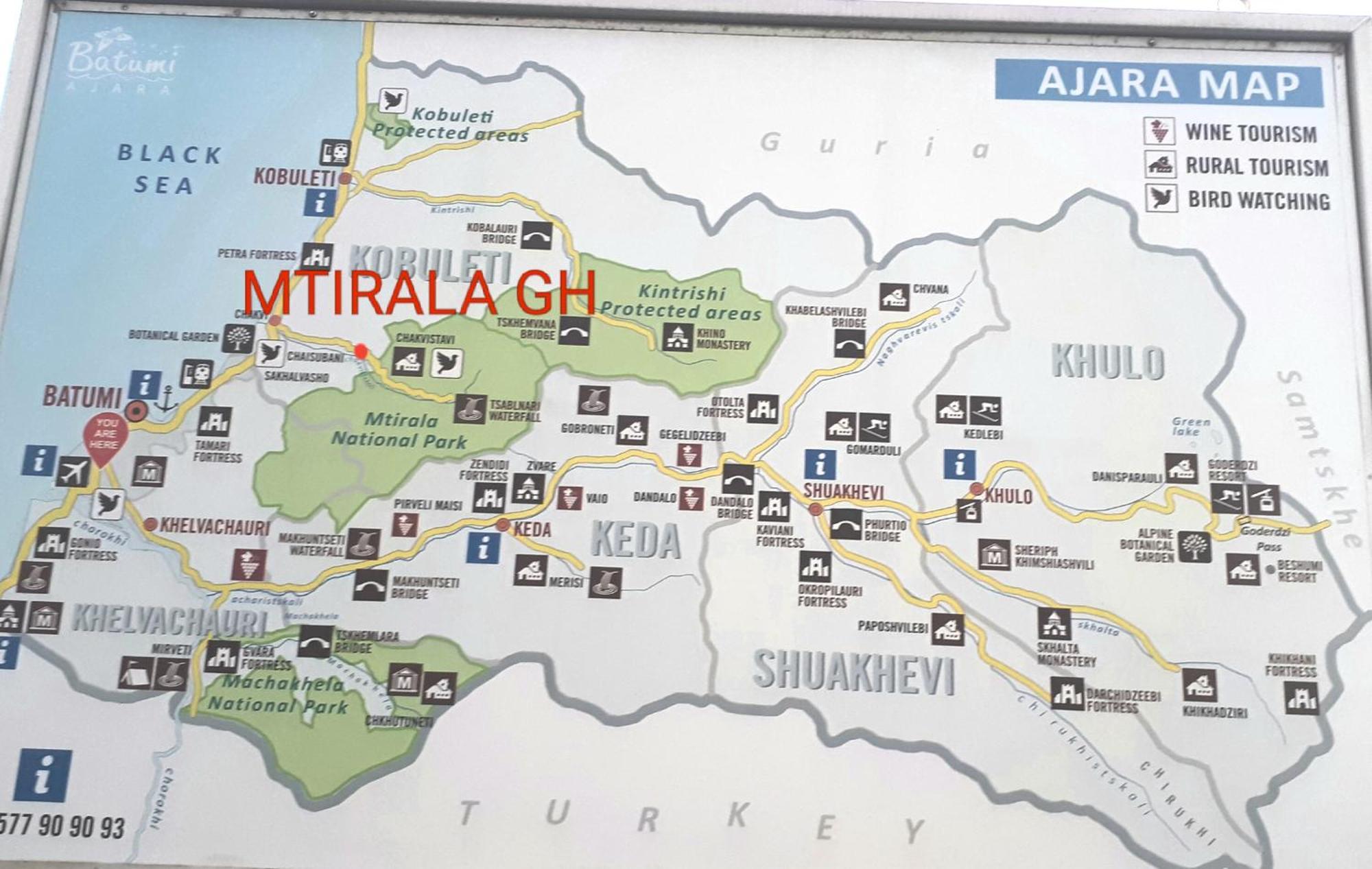 Mtirala House Hotel Khala Kültér fotó